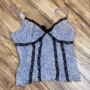 Vintage lace tank